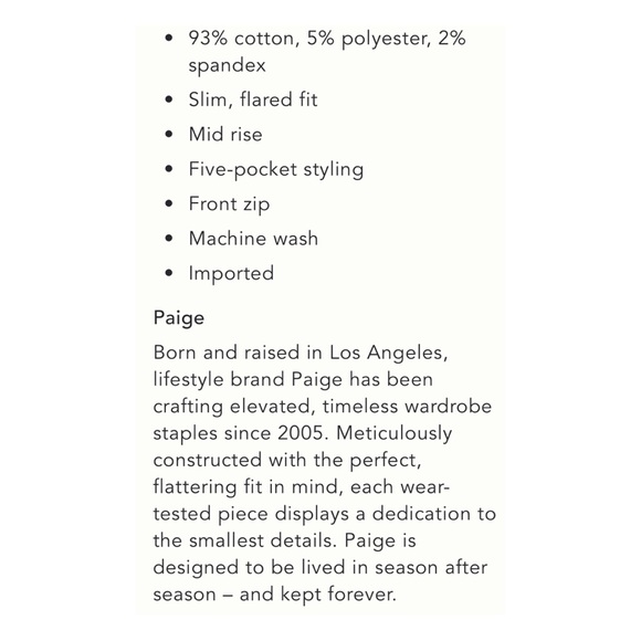 NWOT Anthropologie PAIGE MR Sloan Boot in Davia Distressed  Size 27 - Picture 13 of 13